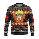 Naruto Uzumaki Clan Anime Ugly Christmas Sweater Xmas Gift Nearkii