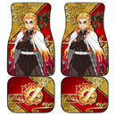 Demon Slayer Kyojuro Rengoku Car Floor Mats Anime Car Accessories Nearkii