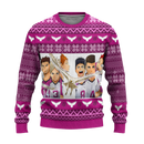 Shiratorizawa Academy Ugly Christmas Sweater Haikyuu Anime Xmas Gift Nearkii