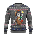 Obanai Iguro Demon Slayer Anime Ugly Christmas Sweater Xmas Gift Nearkii