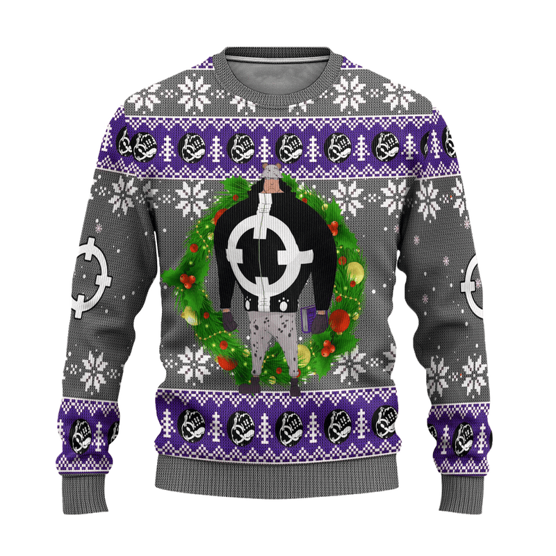 Bartholomew Kuma One Piece Anime Ugly Christmas Sweater Xmas Gift