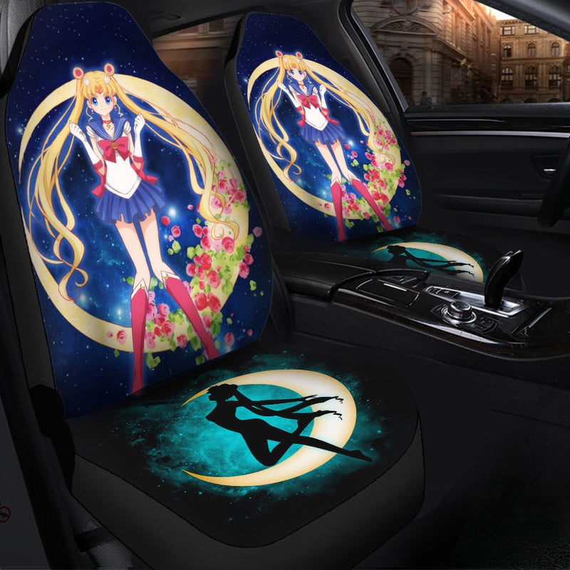 Sailor Moon Premium Custom Car Seat Covers Decor Protectors Nearkii