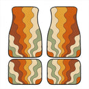 Retro Stripes Car Floor Mats Car Accessories Nearkii