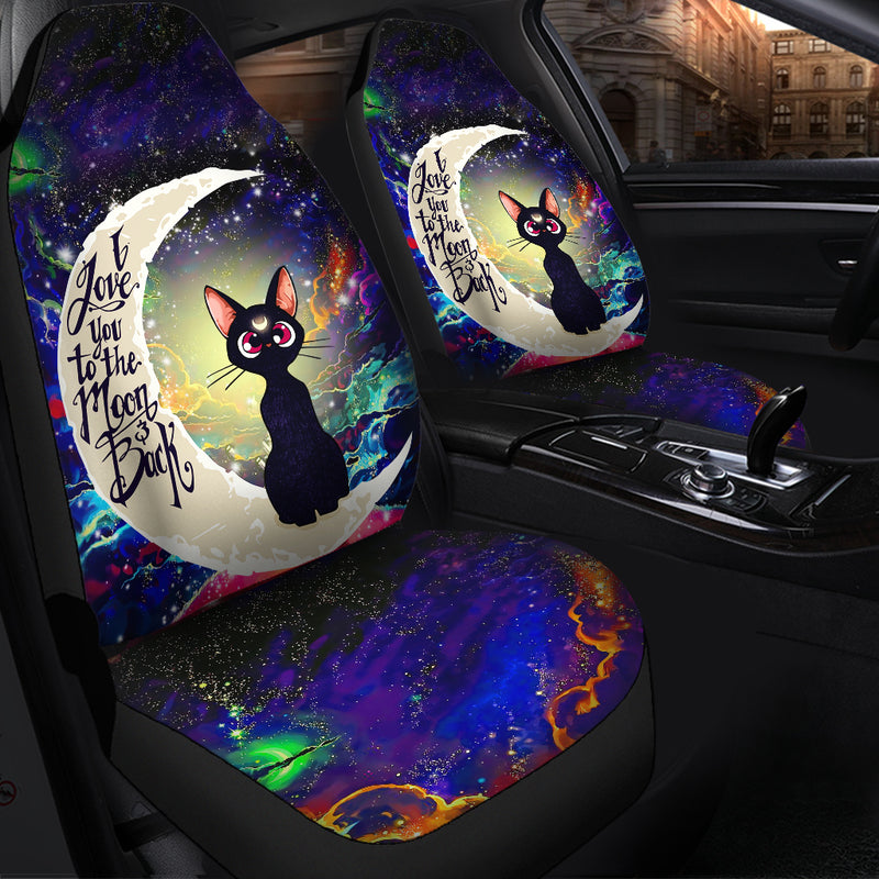 Cat Sailor Moon Love You To The Moon Galaxy Car Seat Covers Nearkii