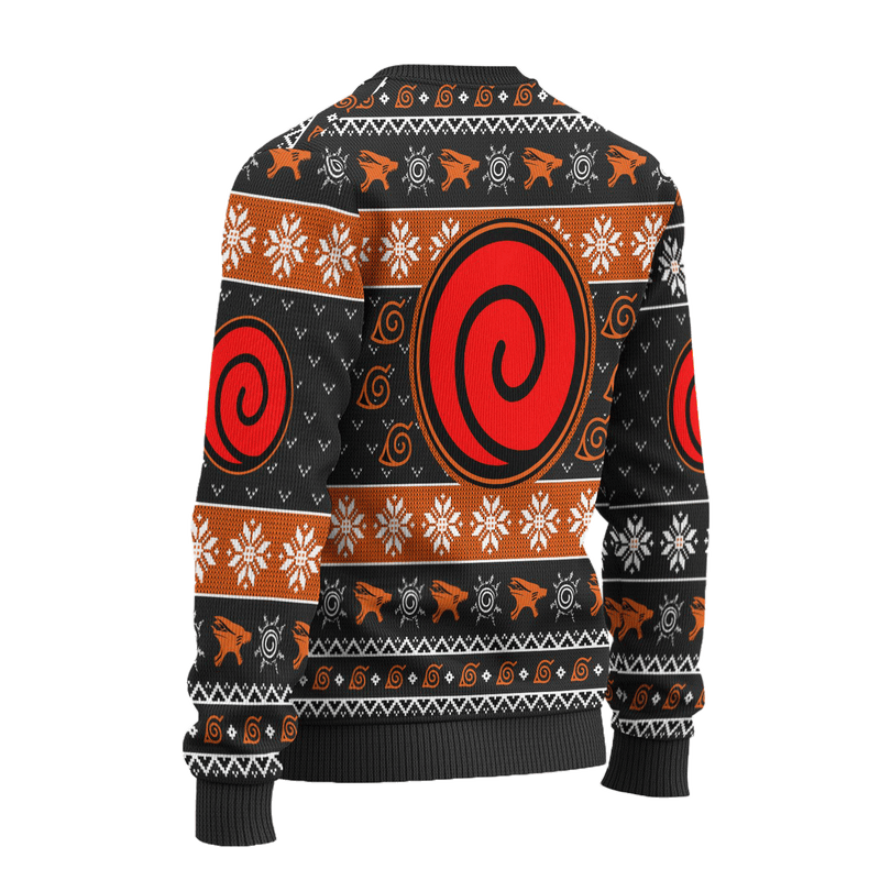 Naruto Uzumaki Clan Anime Ugly Christmas Sweater Xmas Gift Nearkii