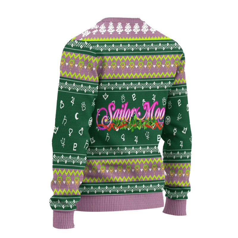 Sailor Jupiter Ugly Christmas Sweater Sailor Moon Anime Xmas Gift Nearkii
