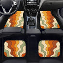 Retro Stripes Car Floor Mats Car Accessories Nearkii