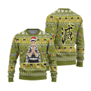 Demon Slayer Gyomei Himejima Anime Ugly Christmas Sweater Xmas Gift Nearkii