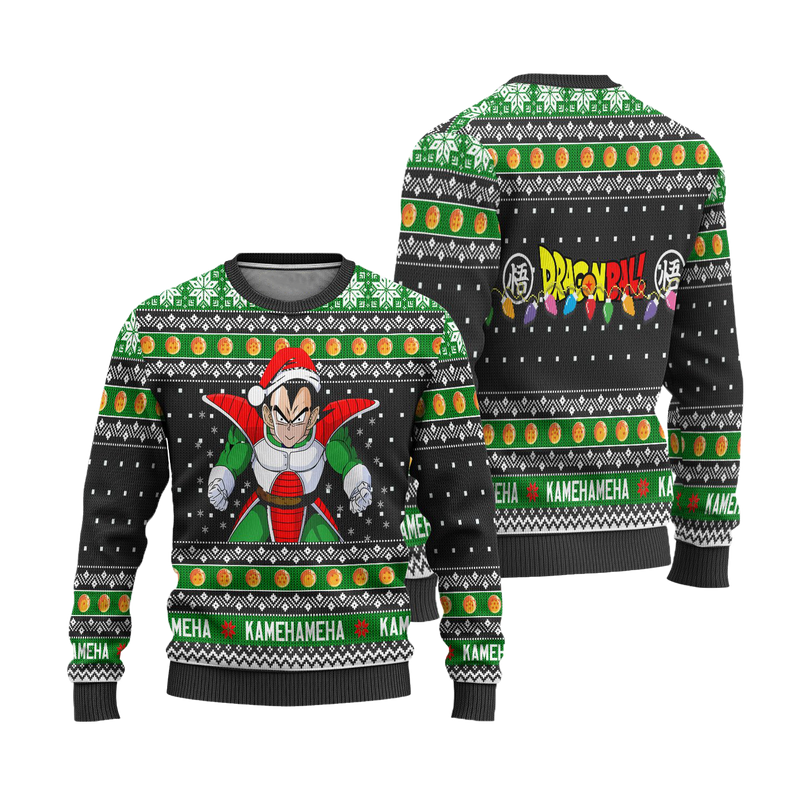 Vegeta Dragon Ball Anime Ugly Christmas Sweater Xmas Gift Nearkii