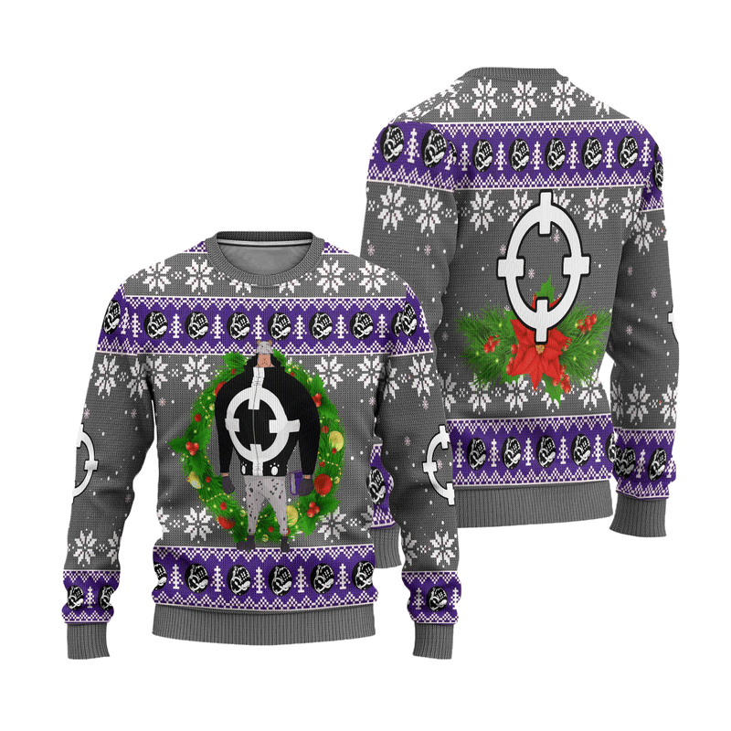 Bartholomew Kuma One Piece Anime Ugly Christmas Sweater Xmas Gift