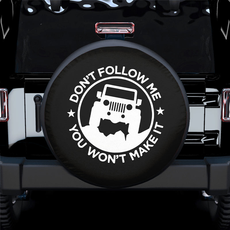 Don't Follow Me Funny Spare Tire Covers Gift For Campers Nearkii