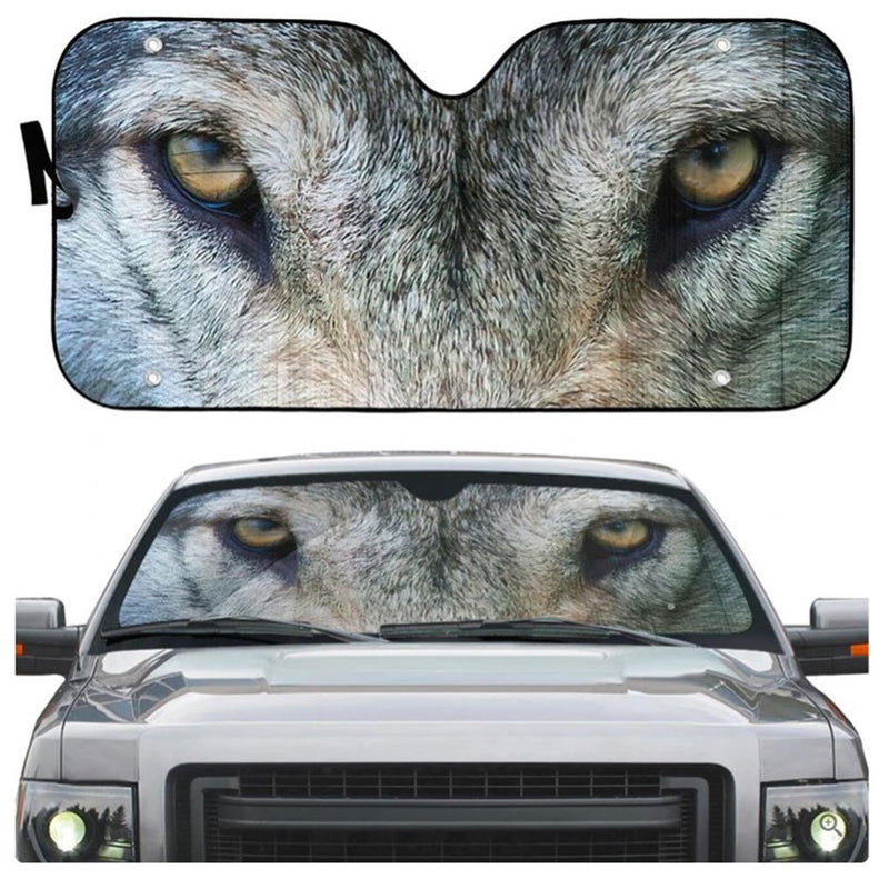 Wolf Eyes Car Auto Sun Shades Windshield Accessories Decor Gift Nearkii