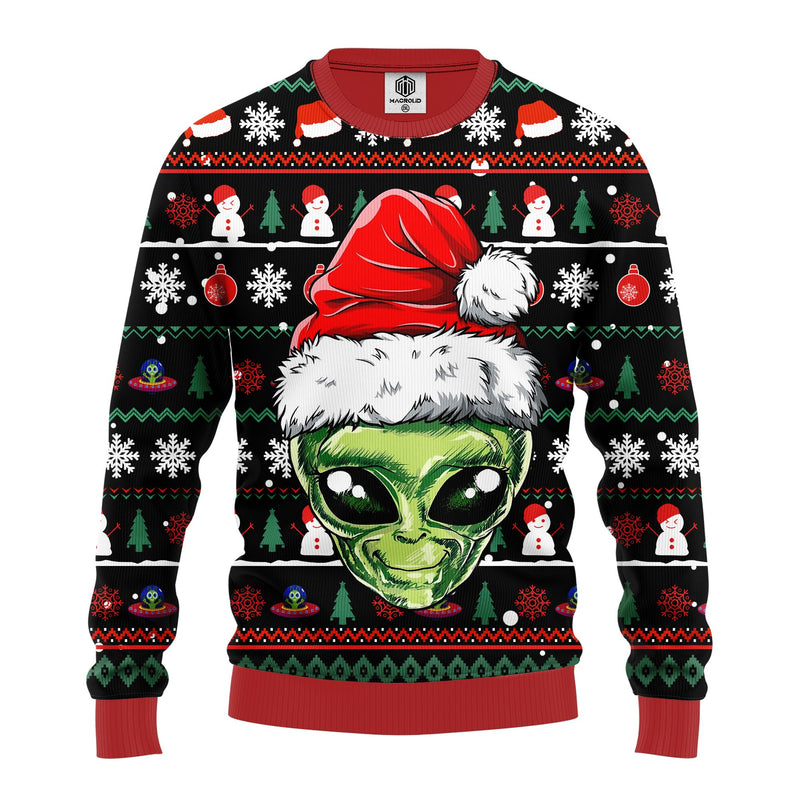 Alien Ugly Christmas Sweater Amazing Gift Idea Thanksgiving Gift Nearkii