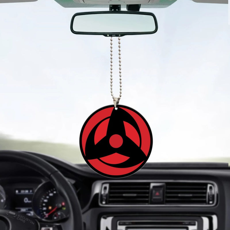 Naruto Kakashi Mangekyou Car Ornament Custom Car Accessories Decorations Nearkii