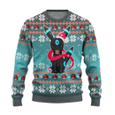 Pokemon Umbreon Anime Ugly Christmas Sweater Xmas Gift Nearkii