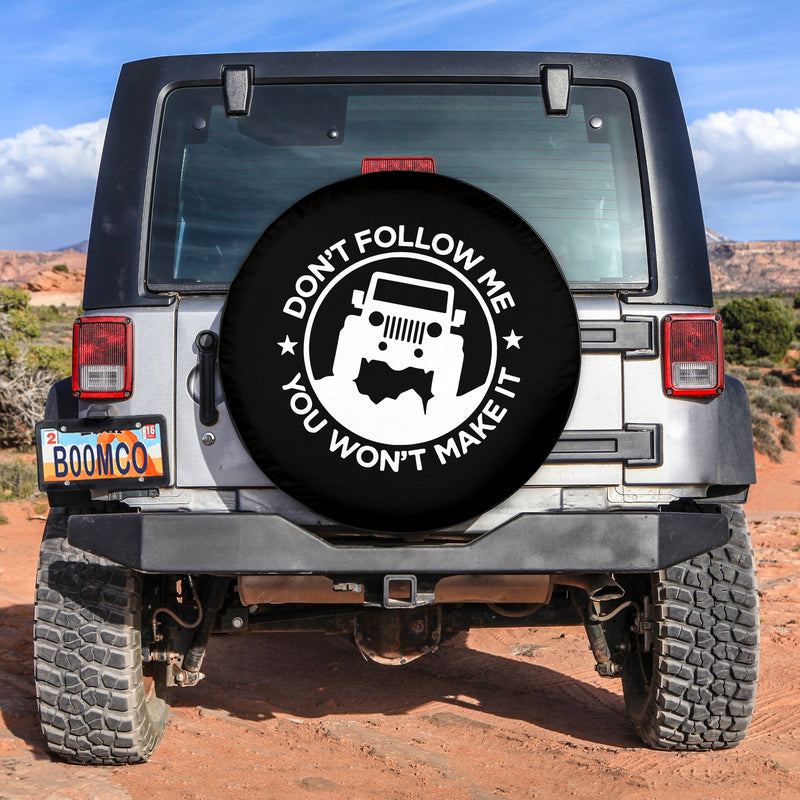 Don't Follow Me Funny Spare Tire Covers Gift For Campers Nearkii