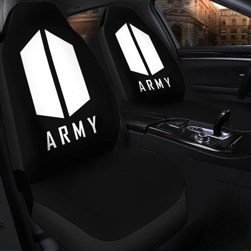 Army Bts Premium Custom Car Seat Covers Decor Protector Nearkii