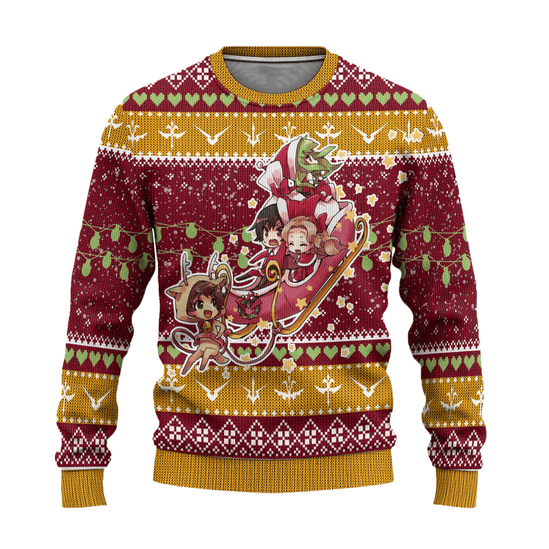 Code Geass Anime Ugly Christmas Sweater Custom Chibi Xmas Gift Nearkii