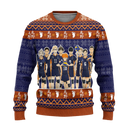 Karasuno High Ugly Christmas Sweater Haikyuu Anime Xmas Gift Nearkii