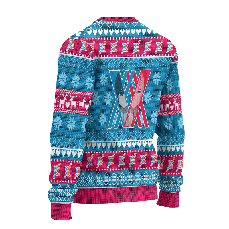 Darling In The Franxx Anime Ugly Christmas Sweater Custom Xmas Gift Nearkii