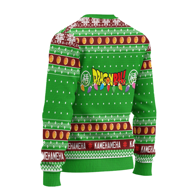 Dragon Ball Anime Ugly Christmas Sweater Characters Xmas Gift Nearkii