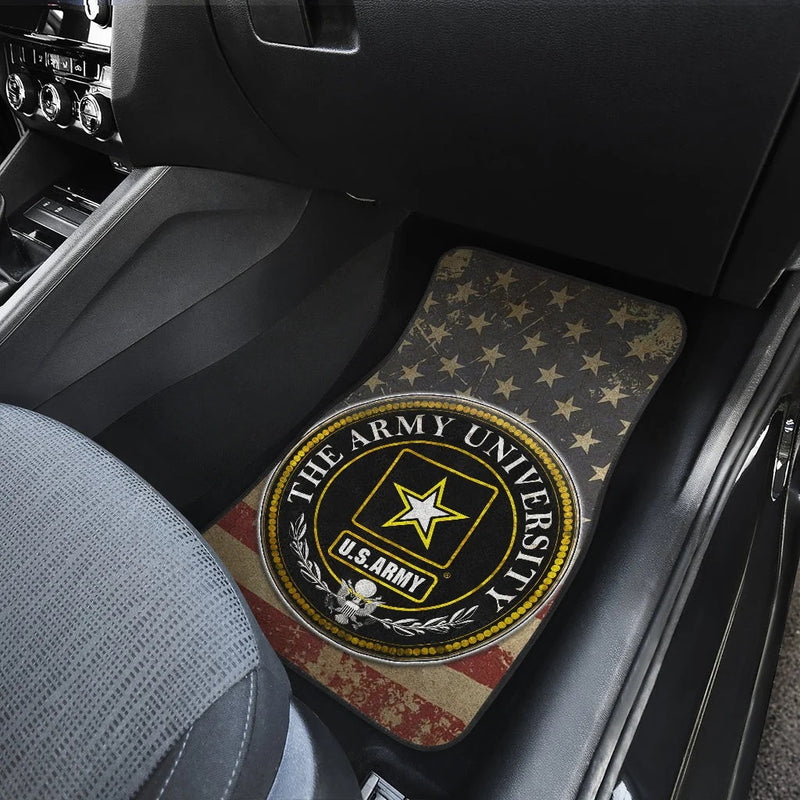 US Independence Day US Army University Always Faithful Car Floor Mats Car Accessories Nearkii