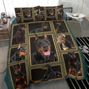 Doberman Bedding Set Duvet Cover And Pillowcase Set Nearkii