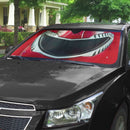 Mighty Morphin Red Power Ranger Helmet Custom Car Auto Sunshade Windshield Accessories Decor Gift Nearkii