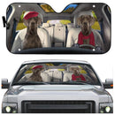 Great Dane Couple Dog Car Auto Sun Shades Windshield Accessories Decor Gift Nearkii