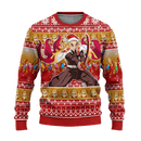 Demon Slayer Kyojuro Rengoku Anime Ugly Christmas Sweater Xmas Gift Nearkii