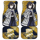 Demon Slayer Obanai Iguro Car Floor Mats Anime Car Accessories Nearkii