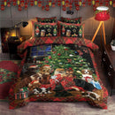 Dog Christmas Bedding Set Nearkii