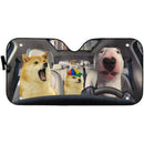 Doge Meme Custom Car Auto Sun Shades Windshield Accessories Decor Gift Nearkii