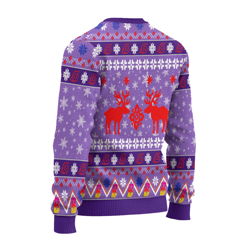 Hinata Uzumaki Anime Ugly Christmas Sweater Custom Boruto Xmas Gift Nearkii