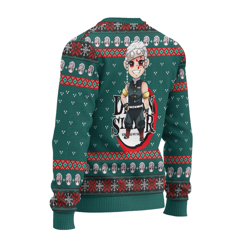 Tengen Uzui Demon Slayer Anime Ugly Christmas Sweater Xmas Gift Nearkii