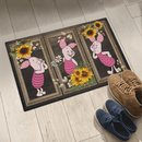 Piglet Sunflower Door Mat Bathroom Mats Home Decor Nearkii