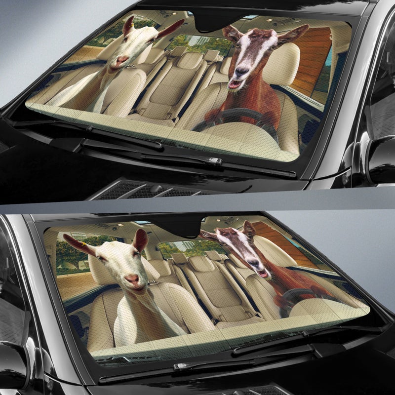 Driving Goats Car Auto Sunshades Nearkii