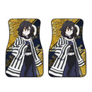 Demon Slayer Obanai Iguro Car Floor Mats Anime Car Accessories Nearkii