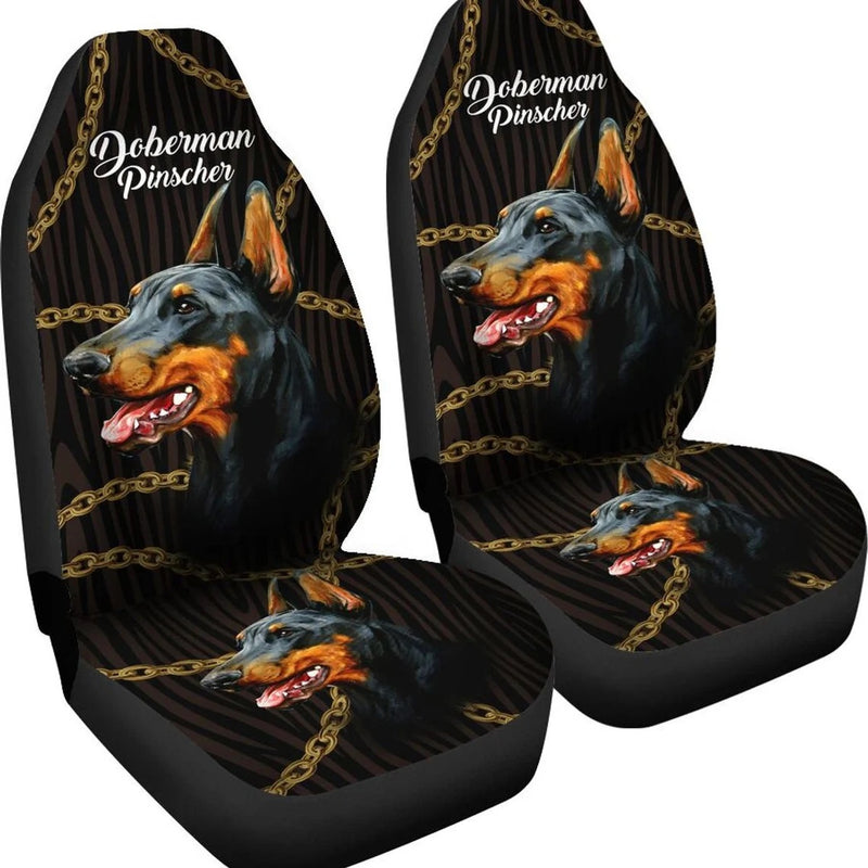Doberman Awesome Custom Car Seat Covers Nearkii