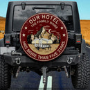 Our Hotel Has More Than Five Stars Jeep Car Spare Tire Cover Gift For Campers Nearkii