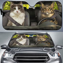 Kitty Car Auto Sun Shades Windshield Accessories Decor Gift Nearkii