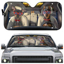 Miniature Pinscher Dog Car Auto Sun Shades Windshield Accessories Decor Gift Nearkii