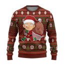 One Punch Man Ugly Christmas Sweater Anime Xmas Gift Nearkii