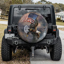 Eagle Decor Jeep Car Spare Tire Cover Gift For Campers Nearkii