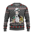 Muzan Kibutsuji Demon Slayer Anime Ugly Christmas Sweater Xmas Gift Nearkii