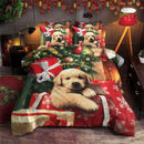 Dog Love Christmas Bedding Set Nearkii