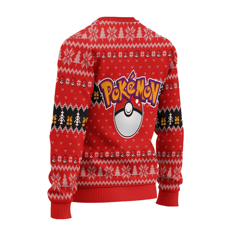 Pikachu Pokemon Ugly Christmas Sweater Anime Xmas Gift Nearkii