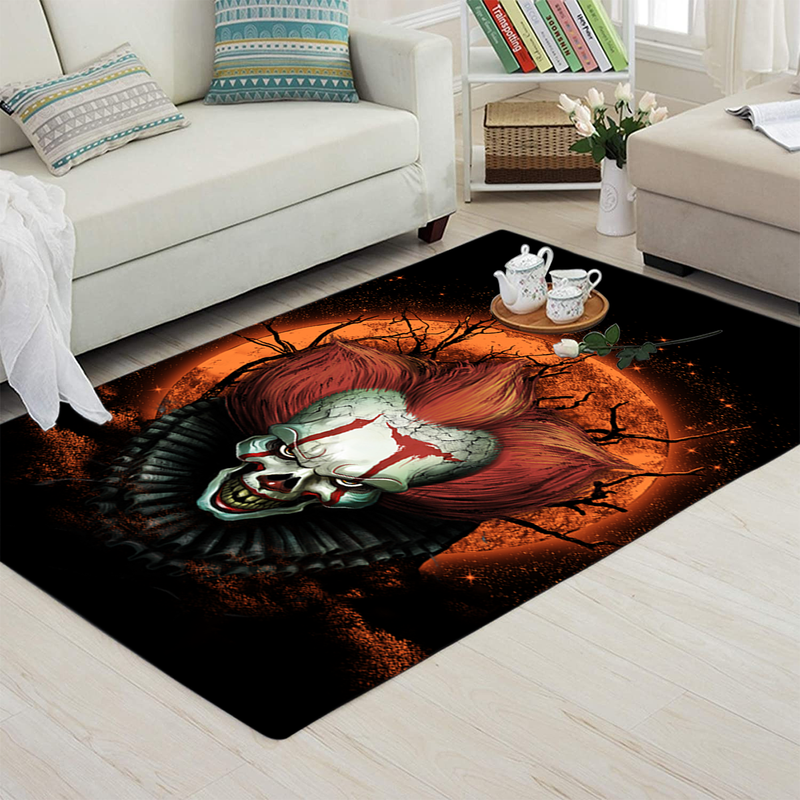 It Horror Movie Moonlight Area Carpet Rug Home Decor Bedroom Living Room Decor Nearkii