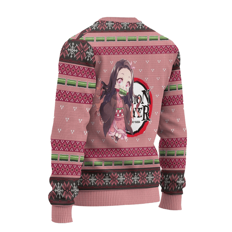 Nezuko Demon Slayer Anime Ugly Christmas Sweater Xmas Gift Nearkii