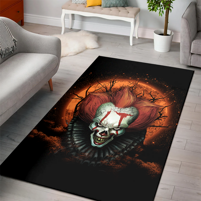 It Horror Movie Moonlight Area Carpet Rug Home Decor Bedroom Living Room Decor Nearkii